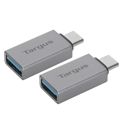USB-A TO USB-C ADAPTER (2PK) (GREY)