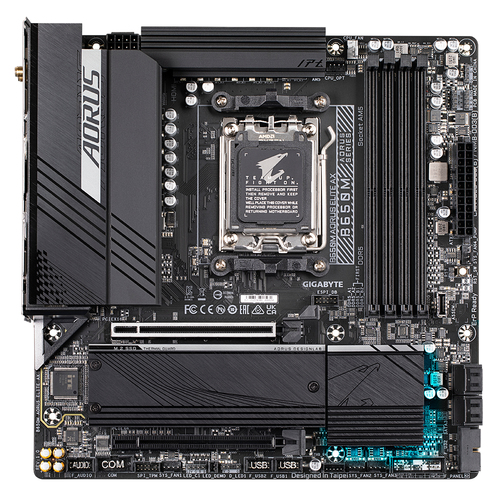 Motherboards GIGABYTE B650M AORUS ELITE AX