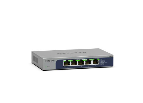 Netgear 5Port Switch 10/100/1000 MS105 Fanless, Wandmontage