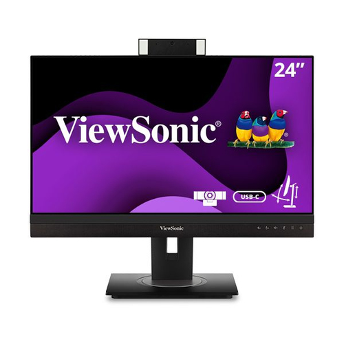 MONITOR VIEWSONIC VG2456V 1920 X 1080 FULL HD CAMARA WEB INTEGRADA 75HZ 5 MS HDMI DISPLAY PORT USB C 3 AOS DE GARANTIA VG2456V - VG2456V