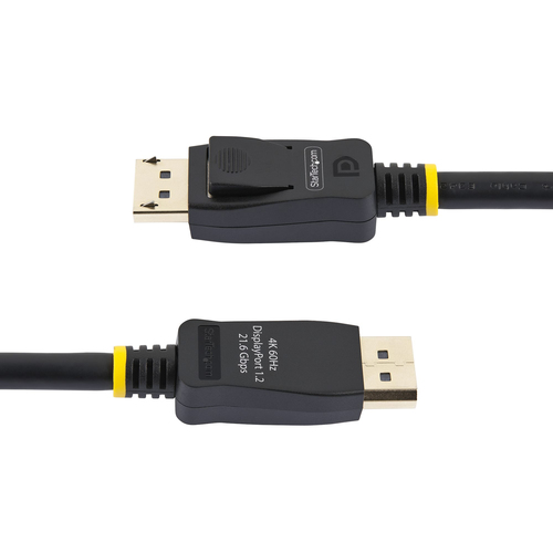 StarTech.com 2m VESA Certified DisplayPort 1.2 Cable - 10 Pack - 4K 60Hz DisplayPort kabel 2m Sort – billede 4