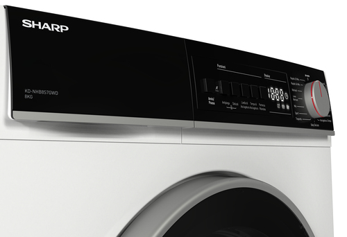 Sharp KD-NHB8S7GWD tumble dryer Freestanding Front-load – image 6