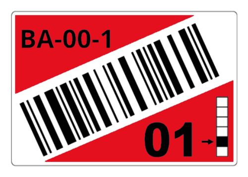 ROLL OF PRE-CUT LABELS FOR