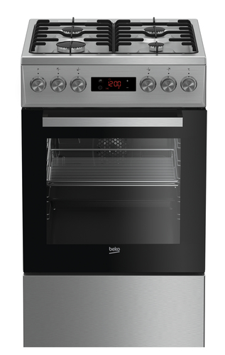 Beko FSM52321DXDS pliit Eraldiseisev pliit Elektriline Gaas Roostevaba teras A