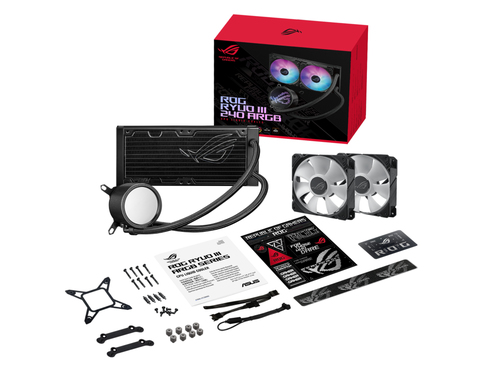 Asus Rog Ryuo Iii 240 Argb 240mm Intel Amd Liquid CPU Cooler - Black - image 7