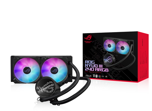 Asus Rog Ryuo Iii 240 Argb 240mm Intel Amd Liquid CPU Cooler - Black - image 8