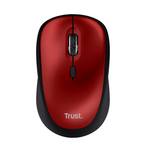 Trust YVI+ Draadloze Muis ECO Muis Rood, afbeelding 2