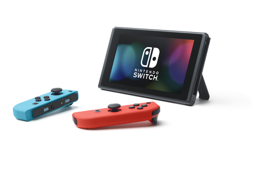 Nintendo Switch - Neon Red & Blue, Blue,Red - image 3