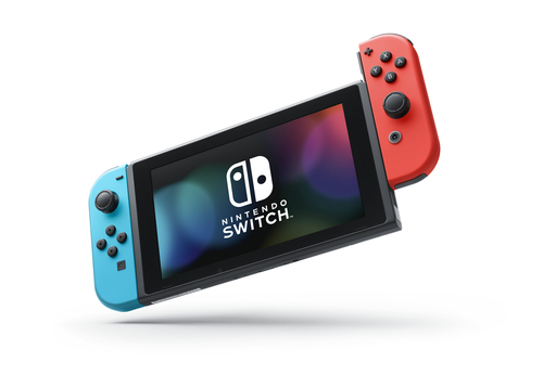Nintendo Switch - Neon Red & Blue, Blue,Red - image 4