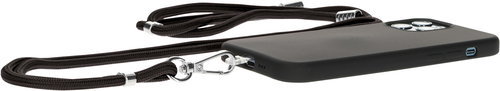 Mobiparts Universal Phonecord Black - Nekkoord, afbeelding 4