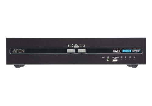 2-PORT USB DVI DUAL DISPLAY PP4.0 SECURE KVM W/ CAC SUPPORT
