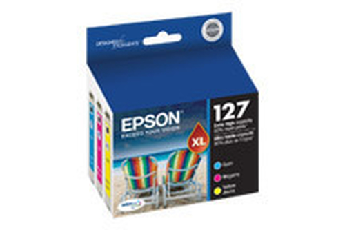 Epson T127520 ink cartridge 3 pc(s) Original High (XL) Yield Cyan, Magenta, Yellow