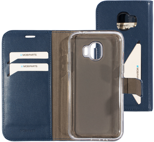 Mobiparts Classic Wallet Case Samsung Galaxy J2 Pro (2018) Blue