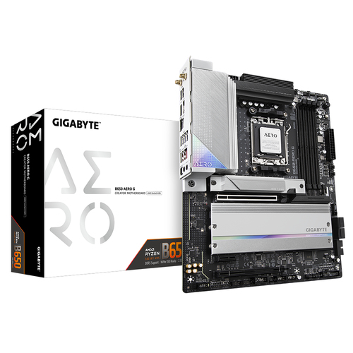 B650 AERO G MB GIGABYTE B650 AERO G ATX AM5 4DDR5 M2 PCIE 40 USB 32 USB TIPO C B650 AERO G