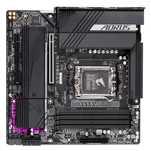 GIGABYTE B650M AORUS ELITE moederbord, afbeelding 3
