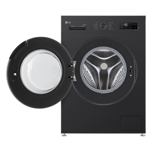 LG X10 Series ThinQ™ W4X1095NNK Wifi Connected 9Kg/5Kg Washer Dryer with 1400 rpm - Black - E Rated [Wash&Dry], A Rated [Wash Only], Black - image 2