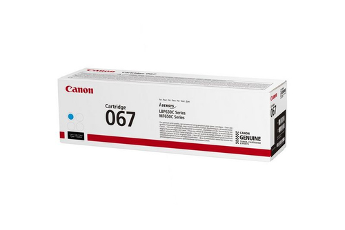 Original Canon 067 Cyan Toner Cartridge - image 3