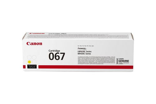Canon 067 Toner Cartridge Yellow 5099C002 - image 1