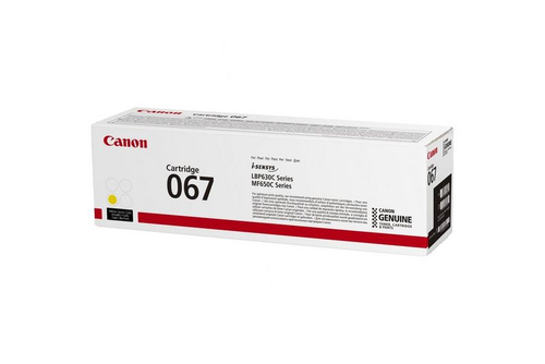 Canon 067 Toner Cartridge Yellow 5099C002 - image 3