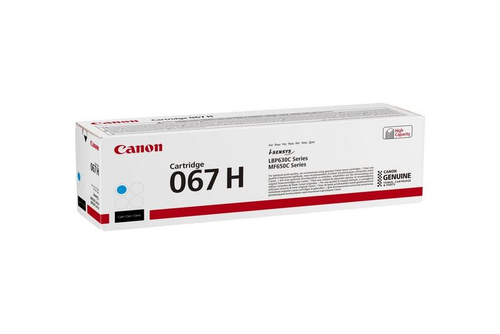Canon 067H Toner Cartridge High Yield Cyan 5105C002 - image 2