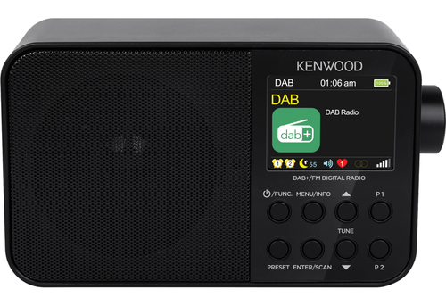 Kenwood CR-M30DAB Zwart, afbeelding 2