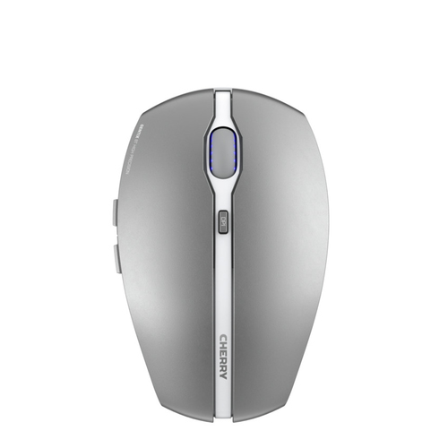 CHERRY Mouse GENTIX BT silver BT Multi-Device Funktion für bis zu drei Endgeräte