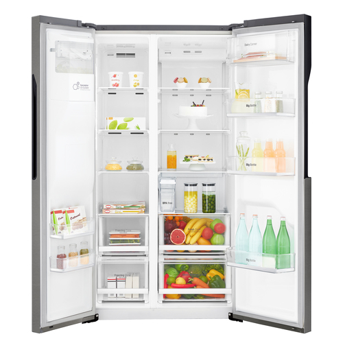 LG GSL361ICEZ side-by-side refrigerator Freestanding – image 2