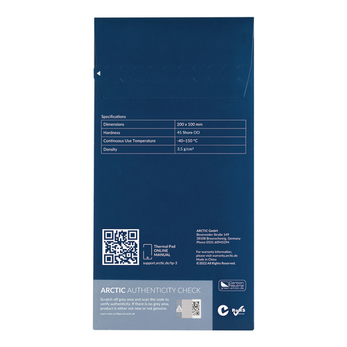 ARCTIC TP-3, 0,5mm, 200x100mm, 2-pack, afbeelding 6
