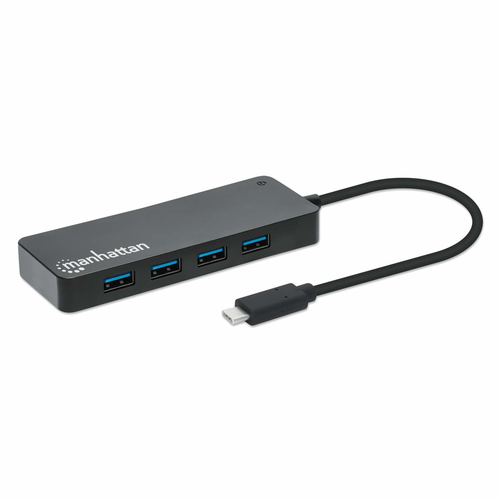 168410 HUB MANHATTAN 168410 168410 HUB USB-C V3.2  7 Ptos A 5Gbps