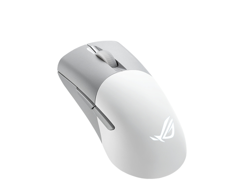 Asus Rog Keris Wireless USB-C White Mouse - 36000 Dpi, Tri-Mode Connectivity, 119Hrs Battery, Aura Sync Rgb Lighting - image 1