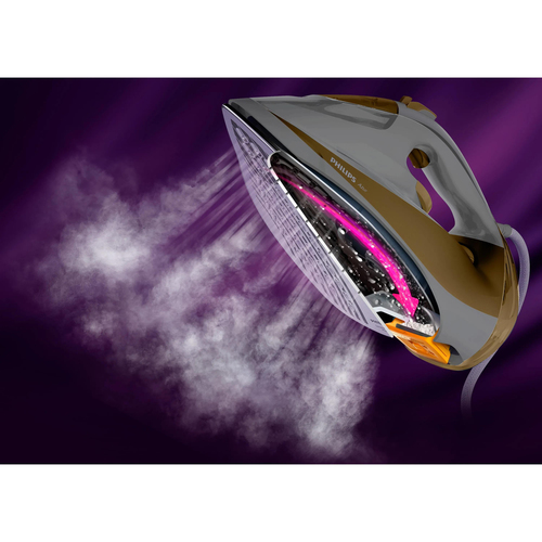 Philips Azur GC4549/00R1 iron Steam iron SteamGlide Plus soleplate – image 8
