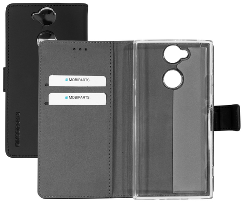 Mobiparts Premium Wallet TPU Case Sony Xperia XA2 Black – image 1
