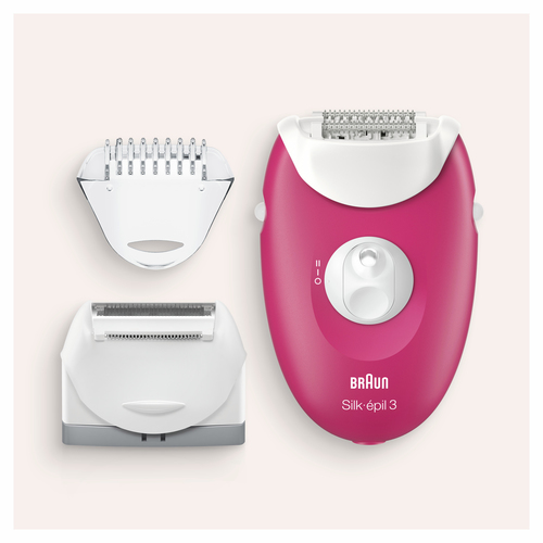 Braun Silk-épil 3 81768911 epilator 20 tweezers Pink – image 5