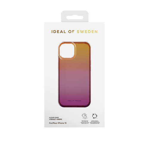 iDeal of Sweden Clear Case iPhone 13 / 14 / 15 / 16e Vibrant Ombre – image 4