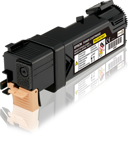 Epson 627 Yellow Standard Capacity Toner Cartridge 2.5k pages - C13S050627