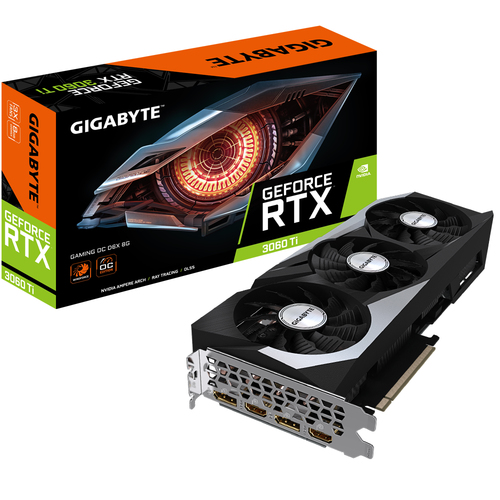 GV-N306TXGAMING OC-8GD VGA GIGABYTE GEFORCE RTX 3060Ti GAMING OC 8GDDR6 2HDMI2.1 2DP1.4 GV N306TXGAMING OC 8GD