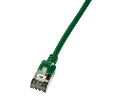 Slim U/FTP cable de red Verde 5 m Cat6a U/FTP STP