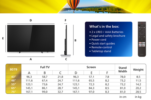 Philips 43PUS8079/12 TV – image 3
