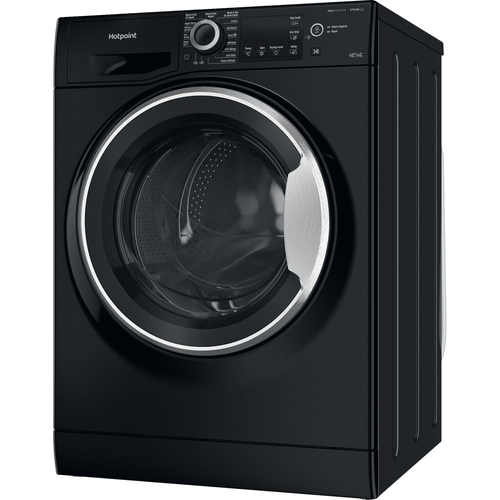 Hotpoint NDB9635BSUK 9Kg/6Kg Washer Dryer with 1400 rpm - Black - D Rated [Wash&Dry], B Rated [Wash Only], Black - image 2