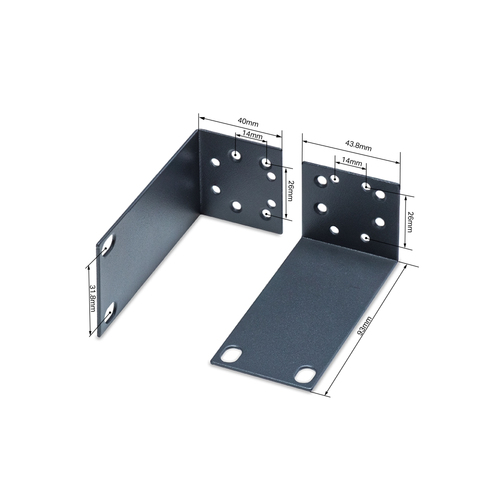 TP-Link 13-inch Switches Rack Mount Kit Switch Zwart, afbeelding 2