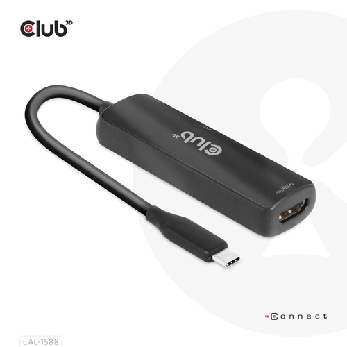 Club 3D USB-C naar HDMI 2.1+ PD 3.0 100 Watt adapter, afbeelding 4