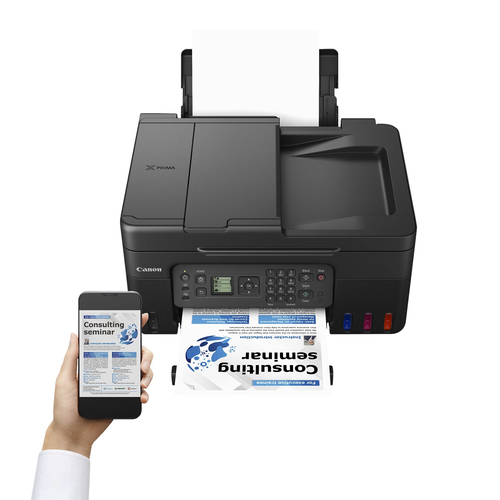 Canon Pixma G4570 4-in-1 A4 Color Wi-Fi Printer - Fast Speeds, Refillable Ink, High-Capacity Tray - image 5