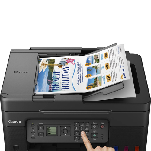 Canon Pixma G4570 4-in-1 A4 Color Wi-Fi Printer - Fast Speeds, Refillable Ink, High-Capacity Tray - image 4