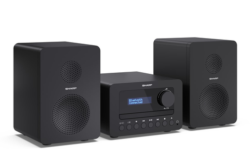 Sharp XL-B520D Tokyo Bluetooth Hi-Fi Micro System  Black, Black - image 1