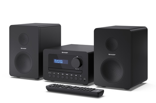 Sharp XL-B520D Tokyo Bluetooth Hi-Fi Micro System  Black, Black - image 3