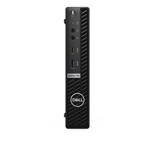 Dell OptiPlex 7090 - Micro - Core i5 10500T / 23 GHz - RAM 8 GB - HDD 1 TB - UHD Graphics 630 - GigE - WLAN 80211a/b/g/n/ac/ax Bluetooth 51 - Win 10 Pro 64 bits - monitor ninguno - teclado español - negro - BTS - con 3 años de ProSupport with Next Business Day - 3HHKW