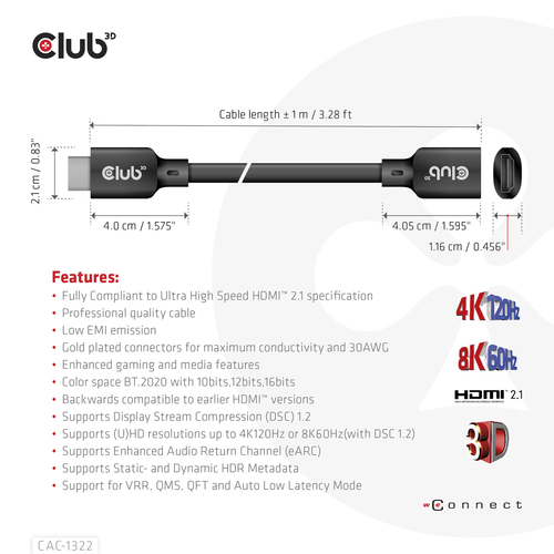 Club 3D - Ultra High Speed, afbeelding 4