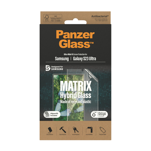 PanzerGlass Matrix Hybrid Glass - Schermbeschermer voor mobiele telefoon, afbeelding 3
