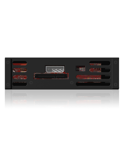 ICY BOX IB-138SK-B-II - Aluminium mobile rack voor SATA HDDs, afbeelding 3