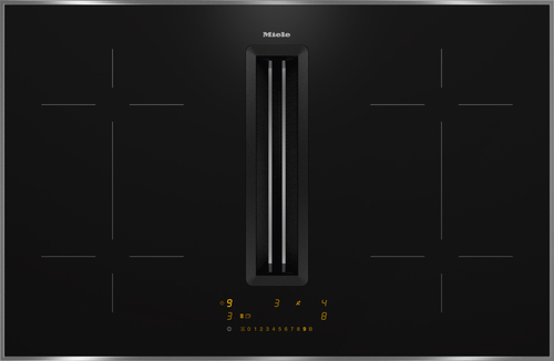 Miele KMDA 7473 FR-A Must Sisseehitatud Tsooniga induktsioonplaat 4 tsoon(id)